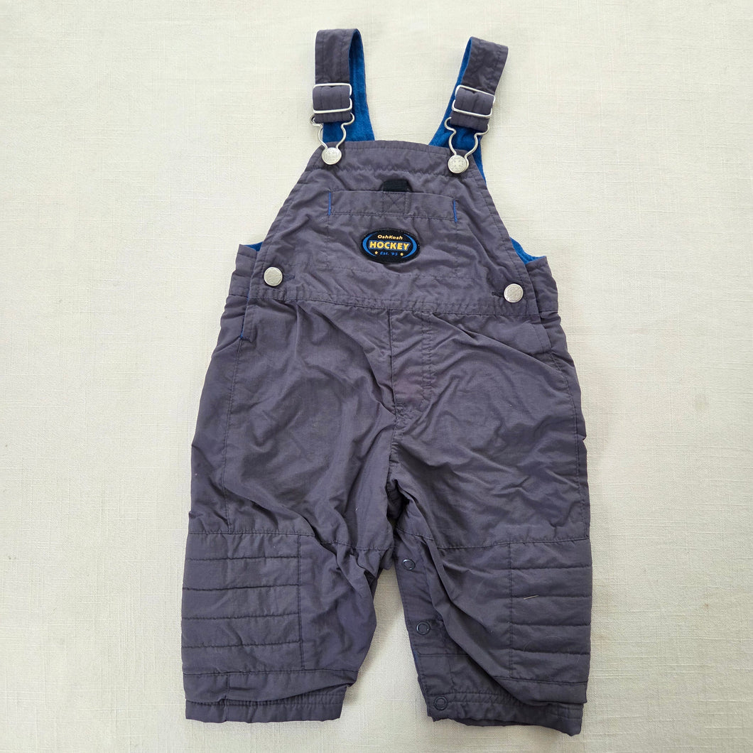Vintage Oshkosh Hockey Overalls 6-9 months