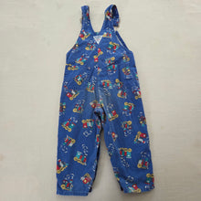 Load image into Gallery viewer, Vintage Oshkosh Trains Overalls 4t

