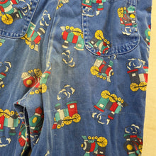 Load image into Gallery viewer, Vintage Oshkosh Trains Overalls 4t
