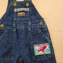 Load image into Gallery viewer, Vintage Oshkosh Bear Plane Overalls 3-6 months
