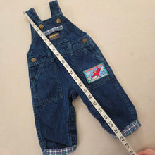 Load image into Gallery viewer, Vintage Oshkosh Bear Plane Overalls 3-6 months
