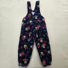 Load image into Gallery viewer, Vintage Oshkosh Cowboy Bears Overalls 4t
