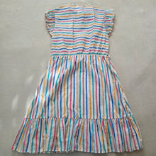 Load image into Gallery viewer, Vintage Colorful Striped Dress kids 14

