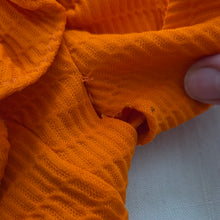 Load image into Gallery viewer, Vintage Orange Floral Dress kids 6/8
