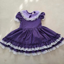 Load image into Gallery viewer, Lid'l Dolly's Purple Full Circle Dress kids 6
