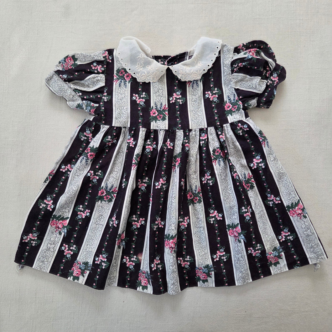 Vintage Polly Flinders Wallpaper Floral Dress 12 months *raw hem – Nostalgic Baby Vintage Vintage Polly Flinders Wallpaper Floral Dress 12 months *raw hem – Nostalgic Baby Vintage