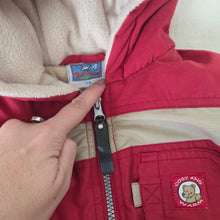 Load image into Gallery viewer, Vintage Cozy Red Snowsuit 9-12 months
