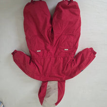 Load image into Gallery viewer, Vintage Cozy Red Snowsuit 9-12 months
