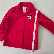 Load image into Gallery viewer, Disney Christmas Mickey Mouse Buttondown 3t
