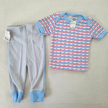 Load image into Gallery viewer, Vintage Matching Shirt + Pants Set 0-6 months
