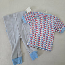 Load image into Gallery viewer, Vintage Matching Shirt + Pants Set 0-6 months
