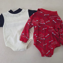 Load image into Gallery viewer, Vintage Boys Rompers Bundle 6-9 months
