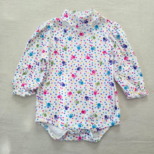 Load image into Gallery viewer, Vintage Colorful Handprints Romper 18 months
