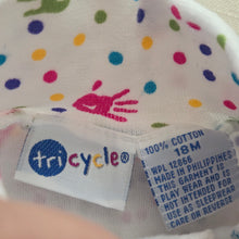 Load image into Gallery viewer, Vintage Colorful Handprints Romper 18 months
