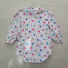 Load image into Gallery viewer, Vintage Colorful Handprints Romper 18 months
