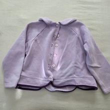 Load image into Gallery viewer, Vintage "Pretty Flower" Lavender Sweater Shirt 3t/4t
