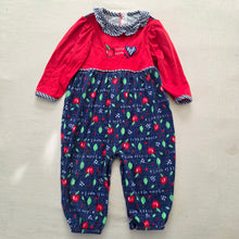 Load image into Gallery viewer, Vintage Healthtex Apple + Hearts Bodysuit 18 months
