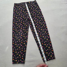 Load image into Gallery viewer, Vintage Dark Floral Legging Pants 5t/6
