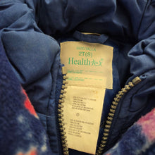 Load image into Gallery viewer, Vintage Healthtex Blue + Floral Coat 2t
