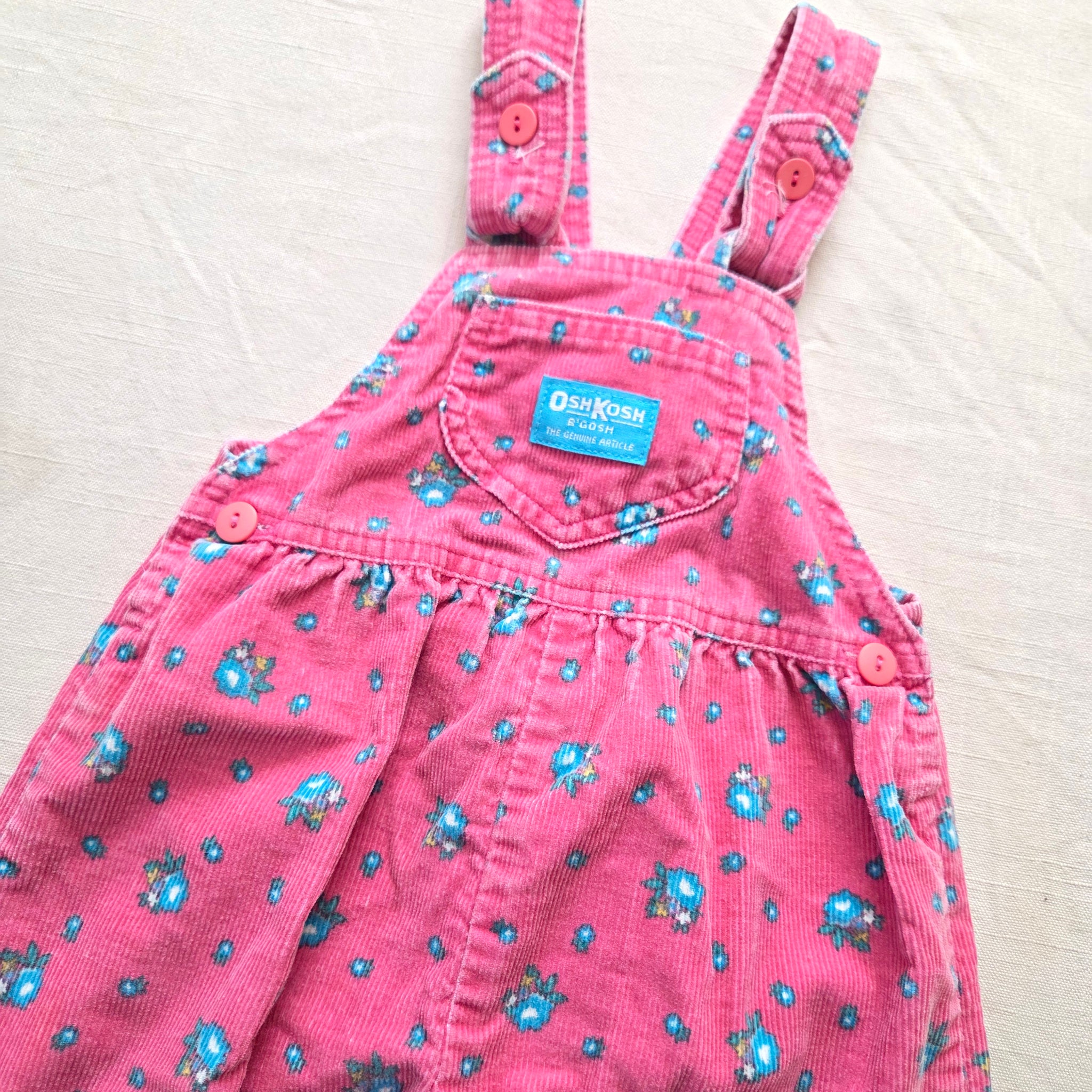 Vintage Oshkosh Floral Cord Overalls 3t – Nostalgic Baby Vintage