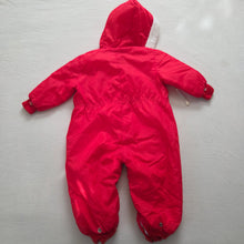 Load image into Gallery viewer, Vintage 50s/60s Deer Red Hooded Snowsuit 18-24 months
