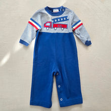Load image into Gallery viewer, Vintage Healthtex Firetruck Bodysuit 12 months

