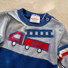Load image into Gallery viewer, Vintage Healthtex Firetruck Bodysuit 12 months
