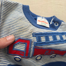 Load image into Gallery viewer, Vintage Healthtex Firetruck Bodysuit 12 months
