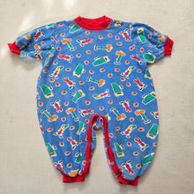 Load image into Gallery viewer, Vintage Colorful Tool People Slouchy Bodysuit 18 months
