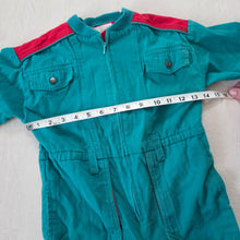 Load image into Gallery viewer, Vintage Green/Red Racer Bodysuit 5t
