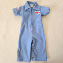 Load image into Gallery viewer, Vintage Engineer Striped Pantsuit 9 months
