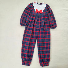 Load image into Gallery viewer, Vintage Winter Plaid Bodysuit kids 6
