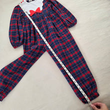 Load image into Gallery viewer, Vintage Winter Plaid Bodysuit kids 6
