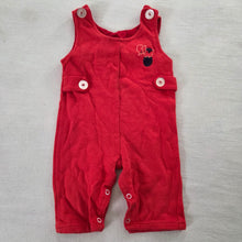 Load image into Gallery viewer, Vintage Elephant Red Pantsuit 3 months
