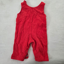 Load image into Gallery viewer, Vintage Elephant Red Pantsuit 3 months
