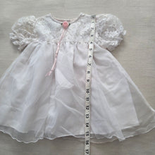 Load image into Gallery viewer, Vintage Lace + Sheer Dress 12 months
