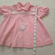 Load image into Gallery viewer, Vintage Pink Flower Short Dress 18 months
