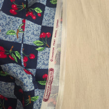 Load image into Gallery viewer, Vintage Cherry Patchwork Fabric
