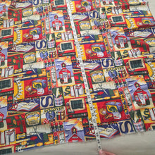 Load image into Gallery viewer, Vintage School Pattern Fabric Bundle
