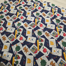 Load image into Gallery viewer, Vintage School Pattern Fabric Bundle

