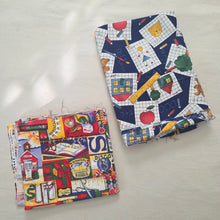 Load image into Gallery viewer, Vintage School Pattern Fabric Bundle
