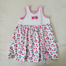 Load image into Gallery viewer, Vintage Cherries Sleeveless Dress kids 6
