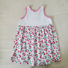 Load image into Gallery viewer, Vintage Cherries Sleeveless Dress kids 6
