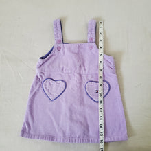 Load image into Gallery viewer, Vintage Tommy Hilfiger Purple Dress 12-18 months
