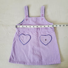 Load image into Gallery viewer, Vintage Tommy Hilfiger Purple Dress 12-18 months
