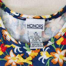 Load image into Gallery viewer, Vintage 90s Floral Sleeveless Dress kids 7/8
