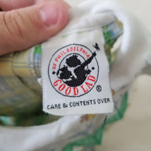 Load image into Gallery viewer, Vintage Floral + Green Plaid Dress/Top 12 months/3t
