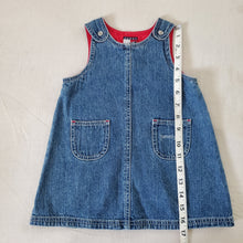 Load image into Gallery viewer, Vintage Tommy Hilfiger Denim Dress 12-18 months
