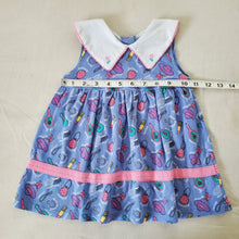 Load image into Gallery viewer, Vintage Girly Accessories Dress 12 months

