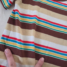 Load image into Gallery viewer, Vintage Neutral/Colorful Striped Shirt 3t
